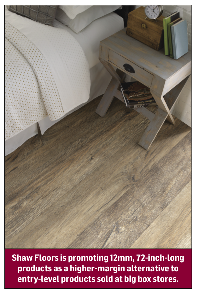 Laminate Floor Covering News For Companies Like Shaw Floors The Greatest Opportunity Lies In Step Up Products S Of Our Better End Moisture Resistant Which We Clify