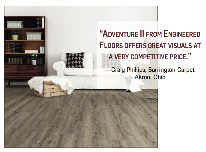 Laminate Floor Covering News Adventure Ii By Engineered Floors