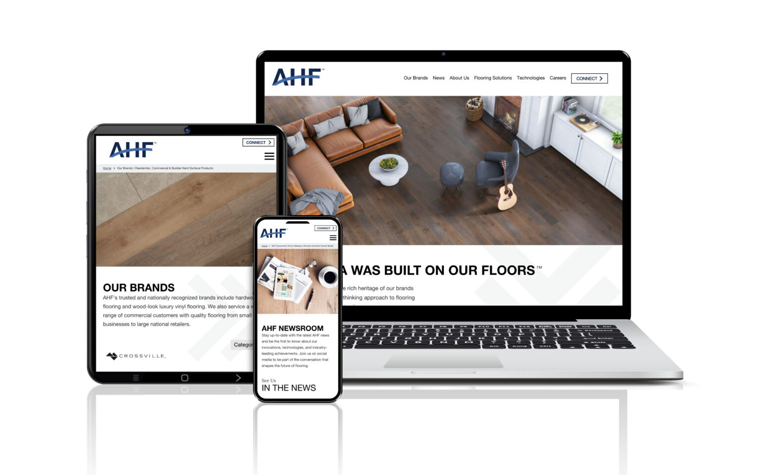 AHF Products unveils redesigned website - Floor Covering News